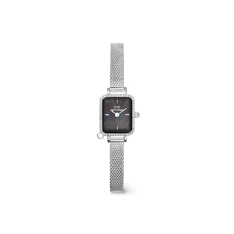 Daniel Wellington Quadro Mini Crystal Zodiac Sterling Watch