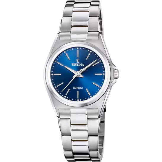 Festina Women's Elegance Blue Steel Strap Timepiece F20553/3