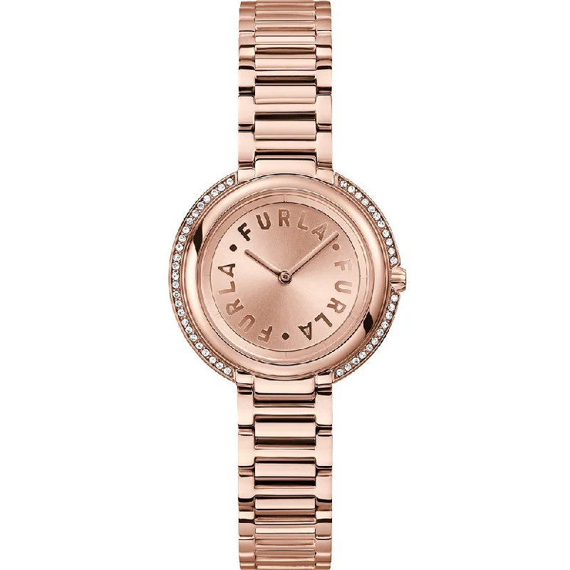 Furla Heritage Icon Rose Gold Womens Watch WW00032009L3