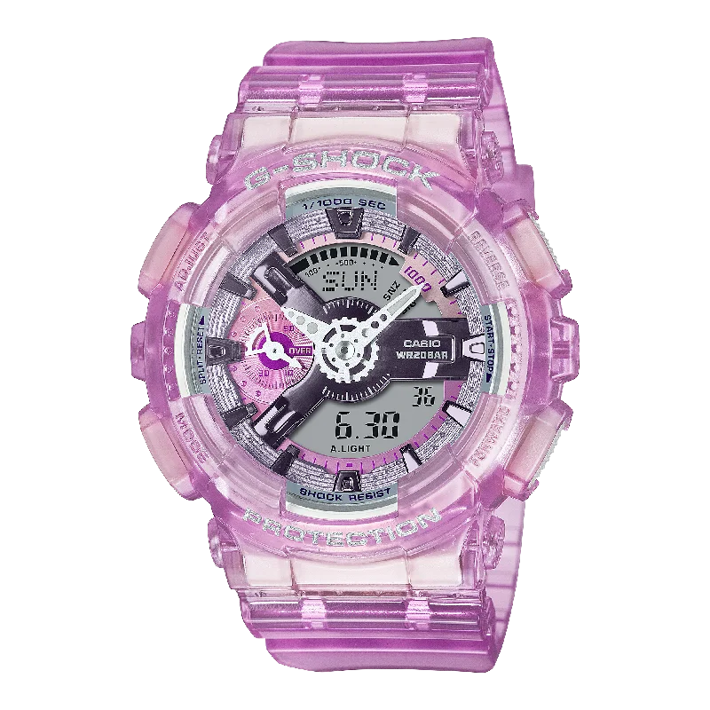 G-Shock Analog Digital Mid DUO Virtual World Resin Band Watch GMAS110VW-4A