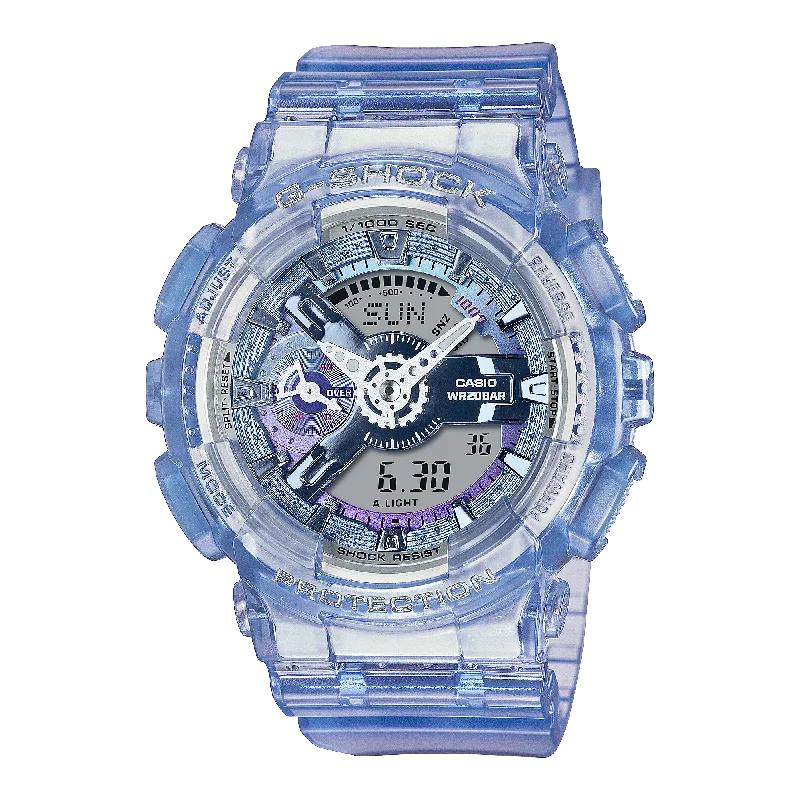 G-Shock Analog Digital Mid DUO Virtual World Resin Band Watch GMAS110VW-6A