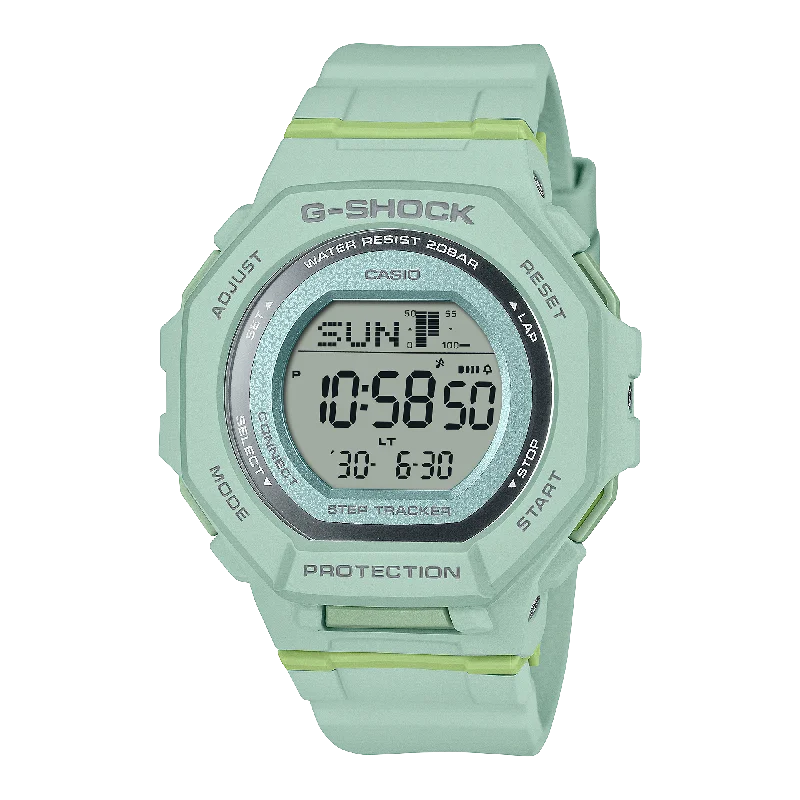 G-Shock G-Squad Green Resin Band Watch GMDB300-3D