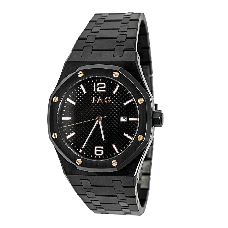 Jag Brighton Black Dial 41mm Watch J2769A