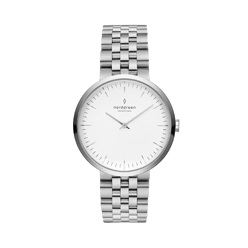 Nordgreen Infinity 32mm Silver Watch