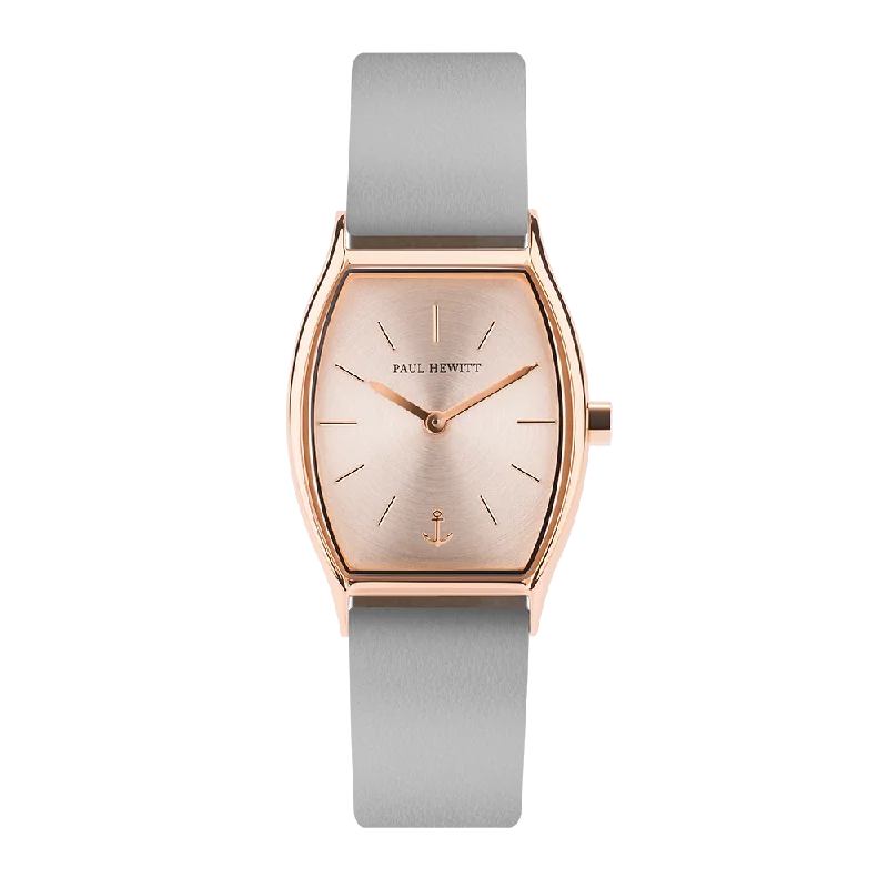 Paul Hewitt Modern Edge Rose Sunray Graphite Watch