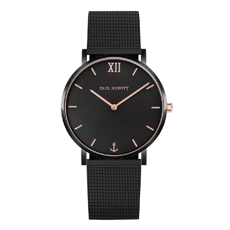 Paul Hewitt Sailor Black Sunray Watch