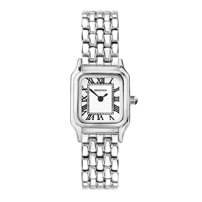 Sekonda Heritage Monica Silver Watch SK40143